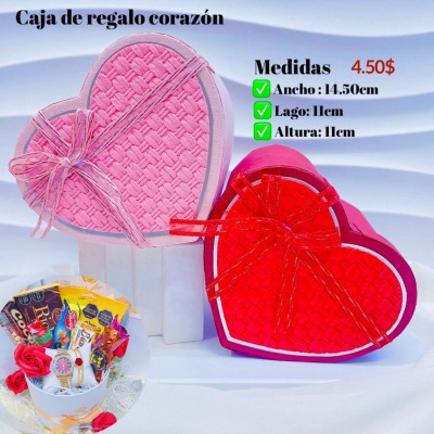 Caja de regalo corazón 