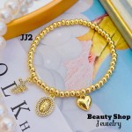 pulsera balin con dijes engomada (clip foto entre ver mas modelos)