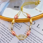 #FF Pulsera balin con dije catier 17.5&