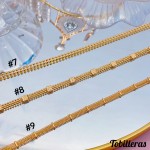#tobillera oro chino 18k 9&