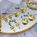 #XL Zarcillos de lujo oro chino new 15&