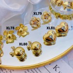 #XL Zarcillos de lujo oro chino new 15&