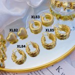 #XL Zarcillos de lujo oro chino new 15&