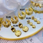 #XL Zarcillos de lujo oro chino new 15&
