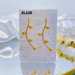 #XL Zarcillos de lujo oro chino new 15&