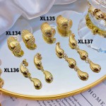 #XL Zarcillos de lujo oro chino new 15&