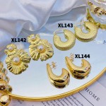 #XL Zarcillos de lujo oro chino new 15&