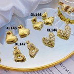 #XL Zarcillos de lujo oro chino new 15&