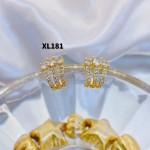 #XL Zarcillos de lujo oro chino new 15&