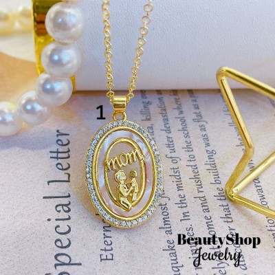 cadena dia de la Madre con cadena ajustable 3.35$ solo dije 2.45$
