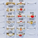#D anillo oro chino 18k 7&