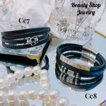 pulsera cuero caballero 20&