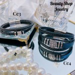 pulsera cuero caballero 20&