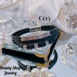 pulsera cuero caballero 20&