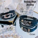pulsera cuero caballero 20&
