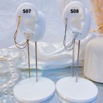#S- New solitario Baño de rodio 18K 10&
