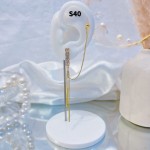 #S- New solitario Baño de rodio 18K 10&