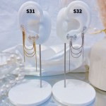 #S- New solitario Baño de rodio 18K 10&