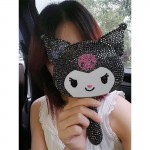 Espejo sanrio con materiales cristal manualidad