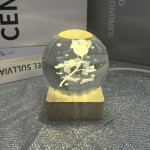 Lámparas esfera de cristal