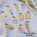 #vr dije religion con cadena ajustable 3$ (14&sencilla 16&ajustable)
