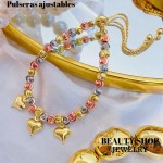 pulsera ajustable balin raya catier 16&