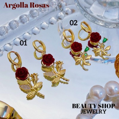 Argolla rosa oro chino 18k