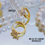 #wg zarcillo lujos oro chino 18k 13&