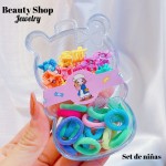 estuche de colas y gancho de nina 8&