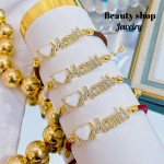 pulsera hilo con dije mama