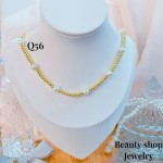 #Q cadena balin elegante oro chino18k 18&