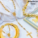 Rosario lujo acero #6  (&26）