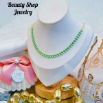 choker colores oro chino （&8)