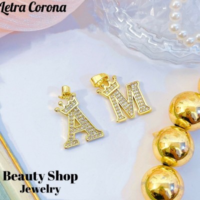 dije de letra con corona