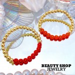 pulsera engomada con balin