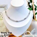 Choker Doble de oro chino 