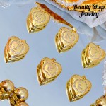 dije inicial Corazon oro chino 11&