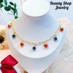 choker con dije corazon (graduacion)