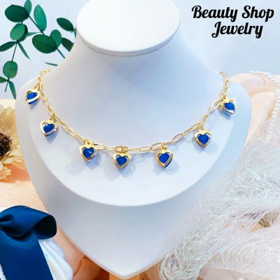 choker con dije corazon (graduacion)