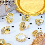 #Y anillos tendencia rodio 14&