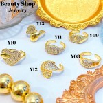#Y anillos tendencia rodio 14&