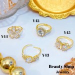 #Y anillos tendencia rodio 14&