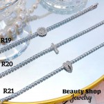 Pulsera elegante con Piedra Oro Chino 15&