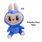 peluche en tendencia (capibara-labubu-kuromi-sticht-osito-mario) 18.5&