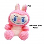 peluche en tendencia (capibara-labubu-kuromi-sticht-osito-mario) 18.5&