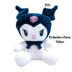 peluche en tendencia (capibara-labubu-kuromi-sticht-osito-mario) 18.5&