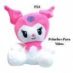 peluche en tendencia (capibara-labubu-kuromi-sticht-osito-mario) 18.5&