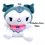 peluche en tendencia (capibara-labubu-kuromi-sticht-osito-mario) 18.5&