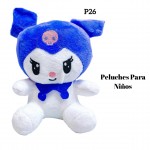 peluche en tendencia (capibara-labubu-kuromi-sticht-osito-mario) 18.5&