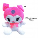 peluche en tendencia (capibara-labubu-kuromi-sticht-osito-mario) 18.5&